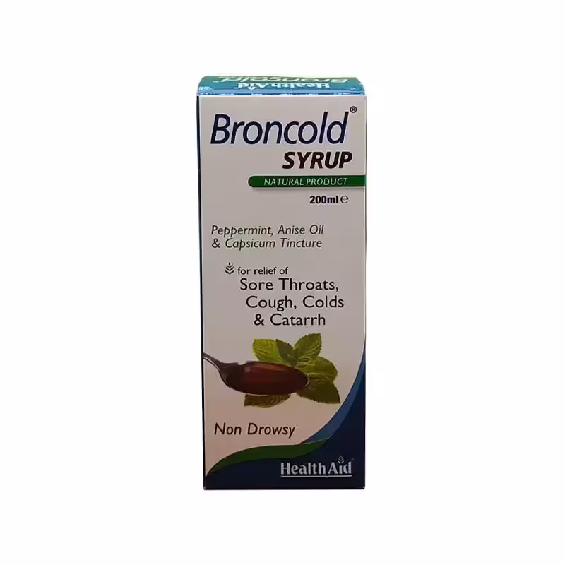 شربت برون کلد هلث اید 200 میلی لیتر