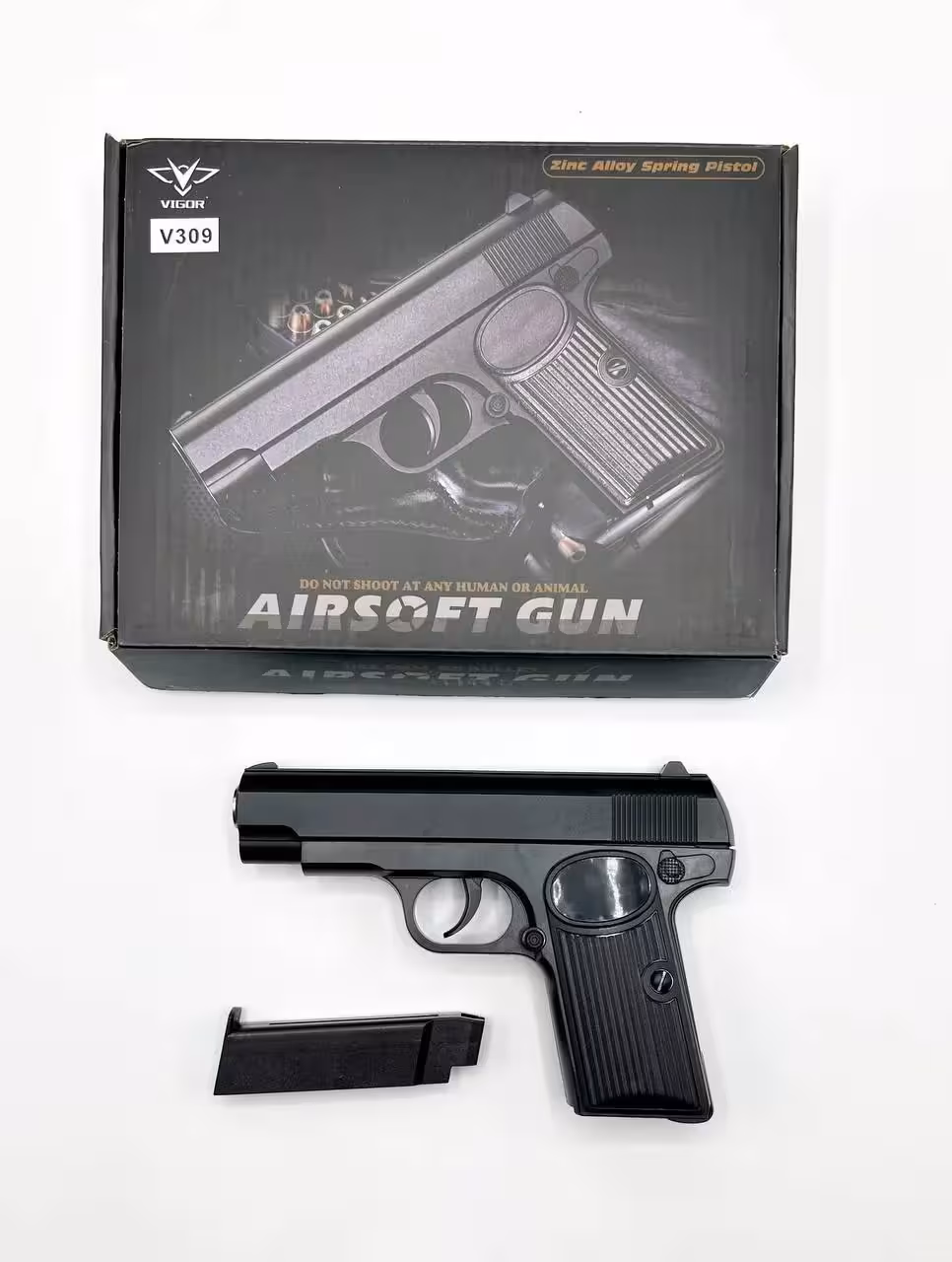 اسباب بازی کلت ساچمه ای فلزی مدلv309