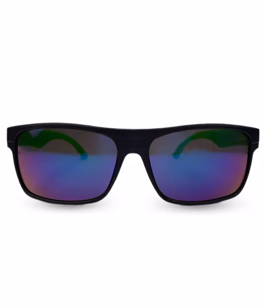 عینک آفتابی مردانه سبز جیوه ای برند spy یووی400