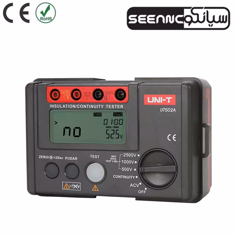تستر عایق یونیتی مدل UNI-T UT502A
