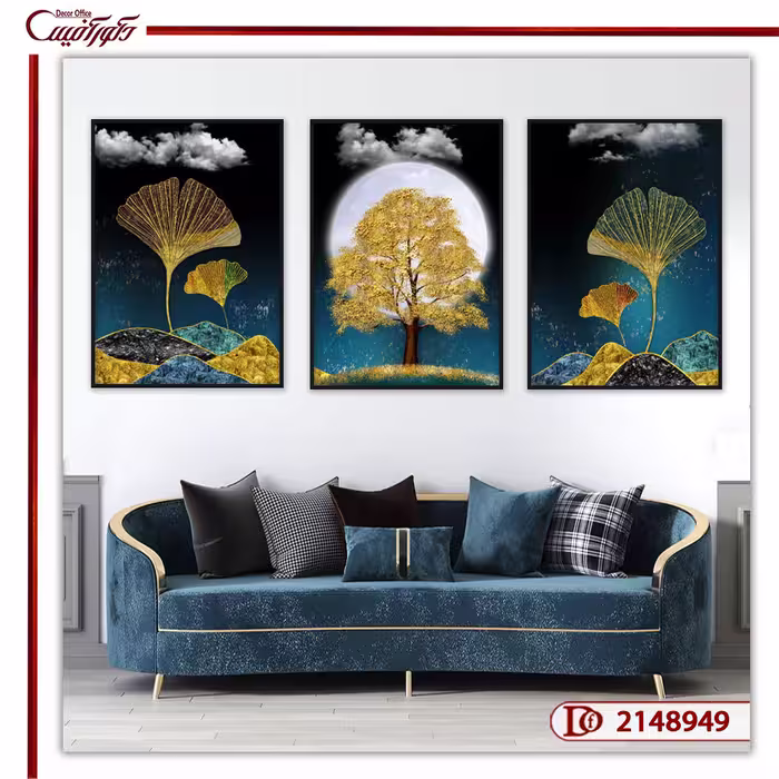 تابلو ست برگ و گل L2148949