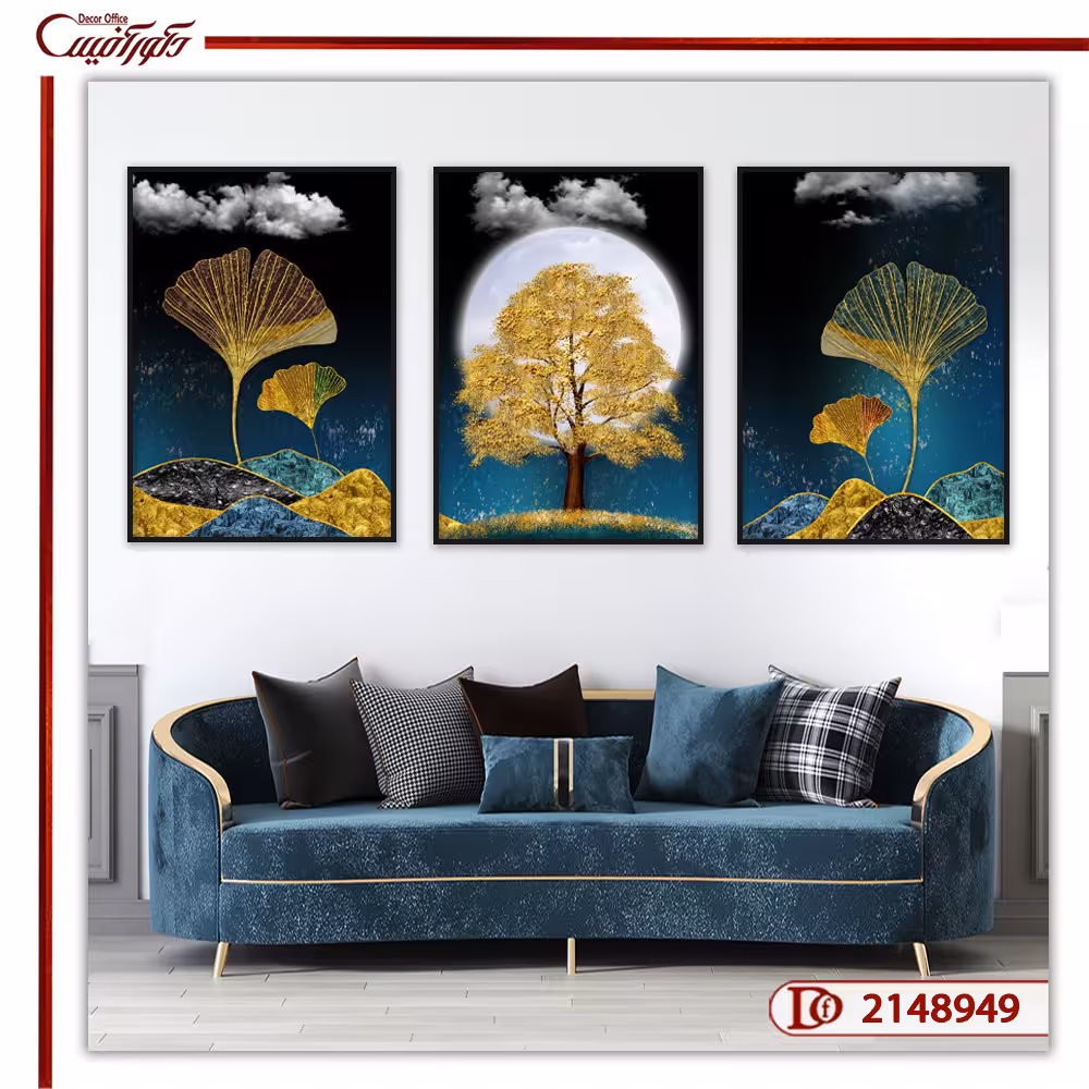 تابلو ست برگ و گل L2148949