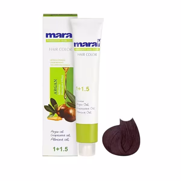 رنگ مو مارال سری شرابی مدل بادمجانی شماره 2.99