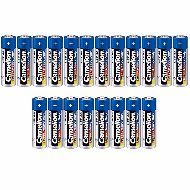 باتری قلمی کملیون مدل Super Heavy Duty بسته 20 عددی