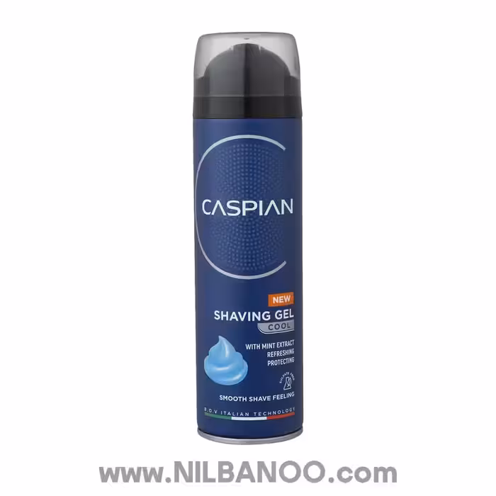 ژل اصلاح کاسپین مدل کول حجم200 میل