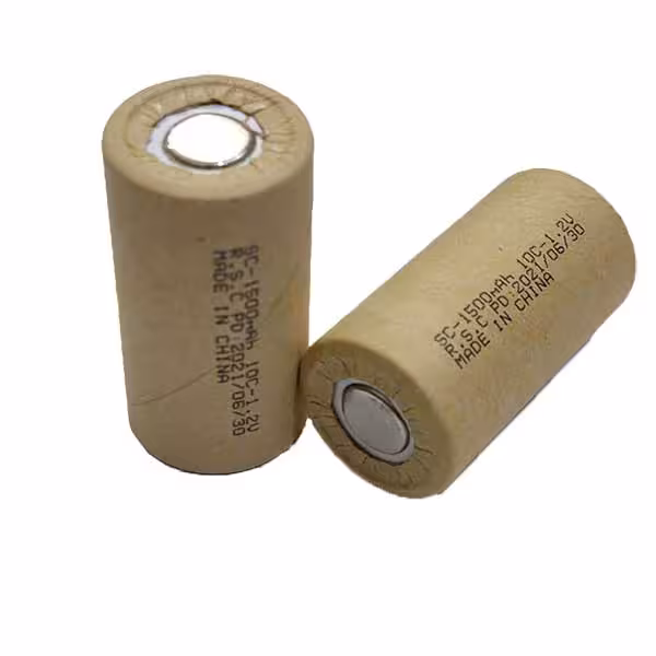 باتری شارژی 1.2 ولت 1500 میلی آمپر 4/5SC نیکل کادمیوم 10C