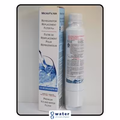 فیلتر آب موشکی سر پهن داخل یخچال فریزر ساید الجی LG 06 شیراز
