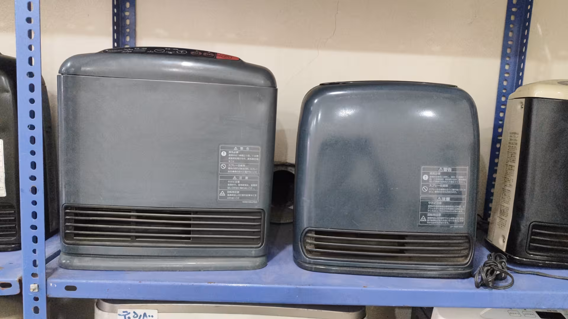 بخاری درجا گازی برقی ژاپنی 1500وات  دست دوم