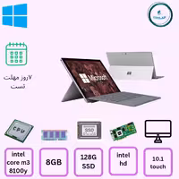 Microsoft surface go2/intel core m3-8100y/8GB/128GB/inteluhd/10.1 touch  لپتاپ استوک مایکروسافت سرفیس (سورفیس) گو2