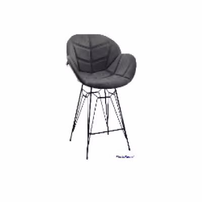 صندلی پایه ایفلی آبکاری پارچه ای S630PE
