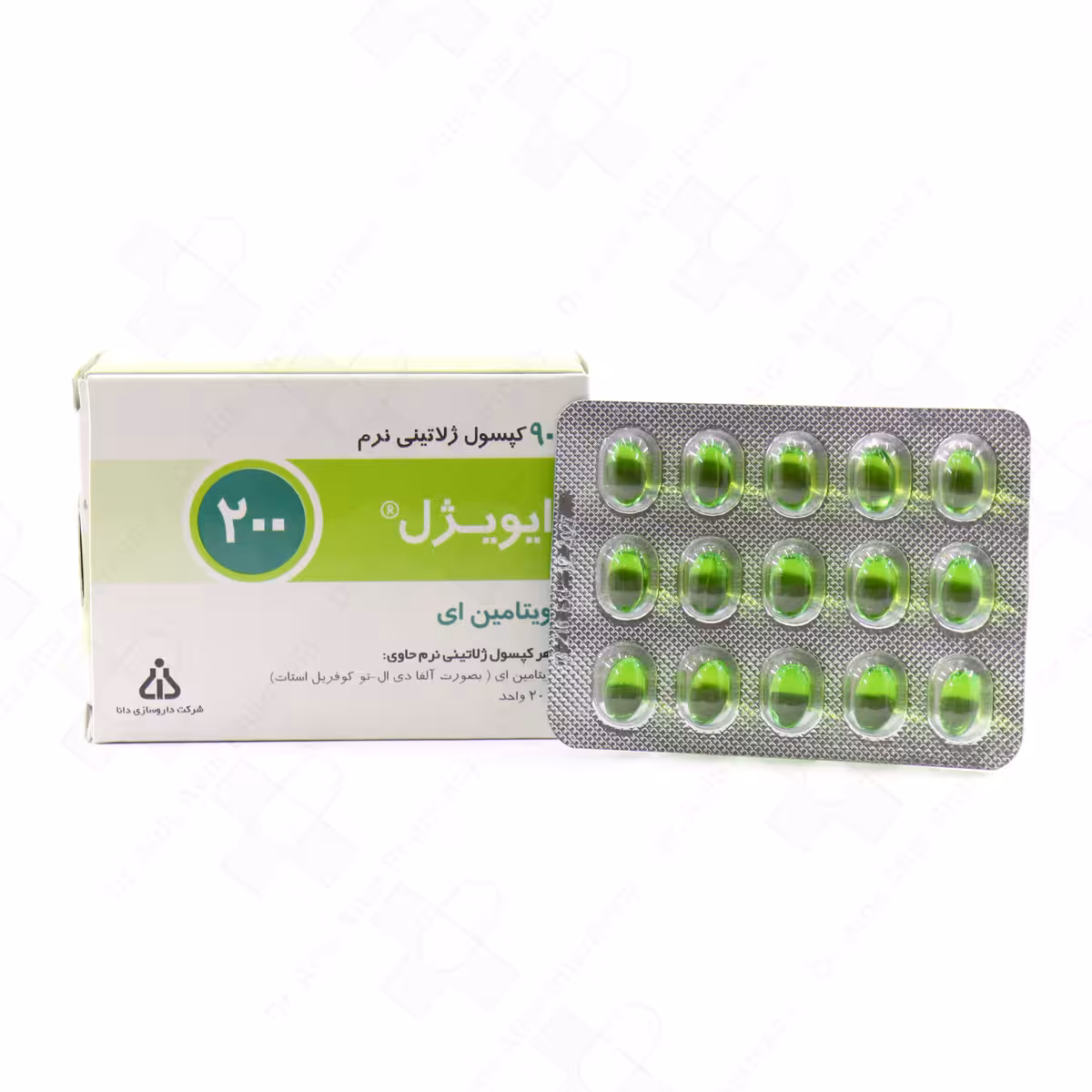 سافت ژل ویتامین E 200 دانا 90 عددی