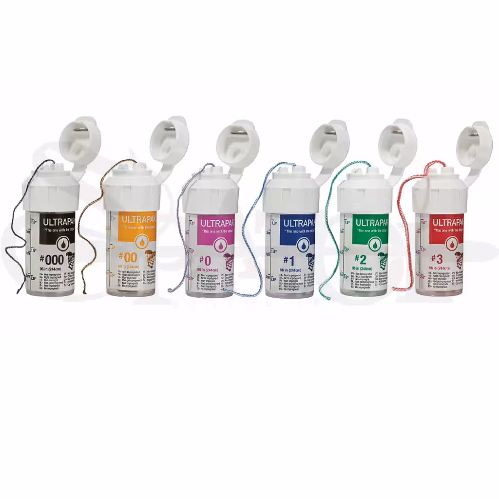 نخ زیر لثه اولتراپک Plain Knitted Cord Ultrapak  برند الترادنت Ultradent
