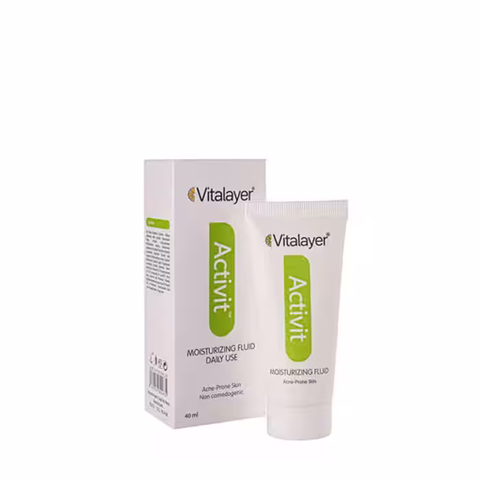 فلوئید مرطوب کننده پوست چرب ویتالیر