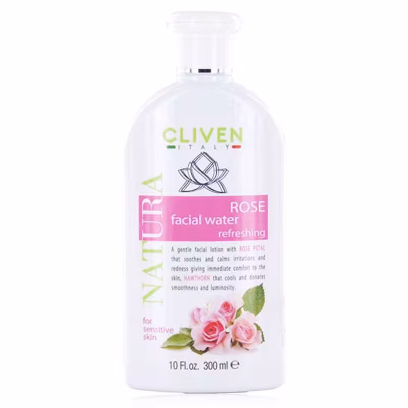 تونیک آب کلیون مدل Rose Facial Water حجم 300 میلی لیتر