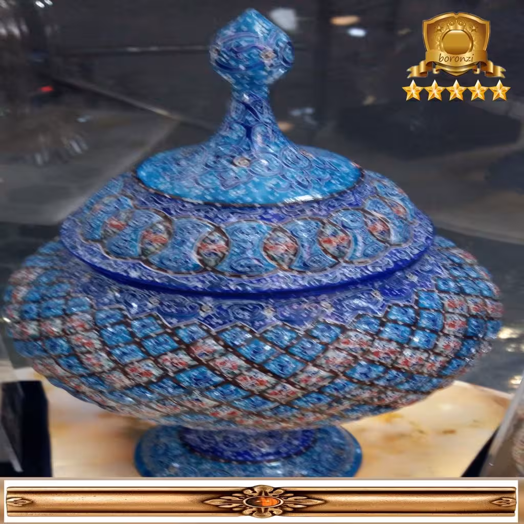 شکلات خوری مینا روی مس