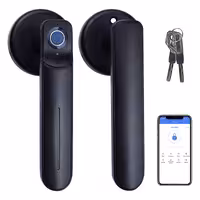 قفل هوشمند درب Fingerprint Door Lock, Keyless Entry Door Lock with Handle