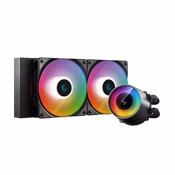 فن مایع سی پی یو دیپ کول مدل CASTLE 240RGB V2