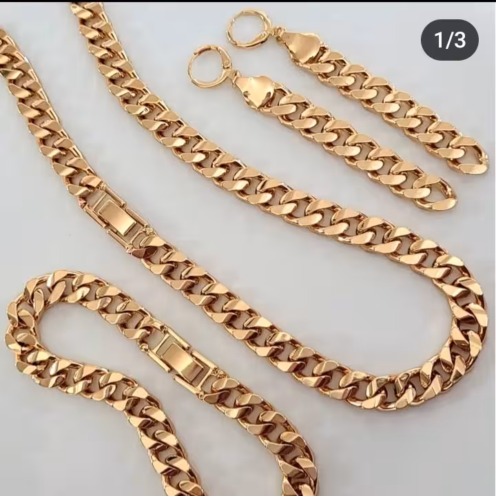 سرویس طرح طلای زنانه مدل ورساچه کارتیر برند معتبر ژوپینگ💍