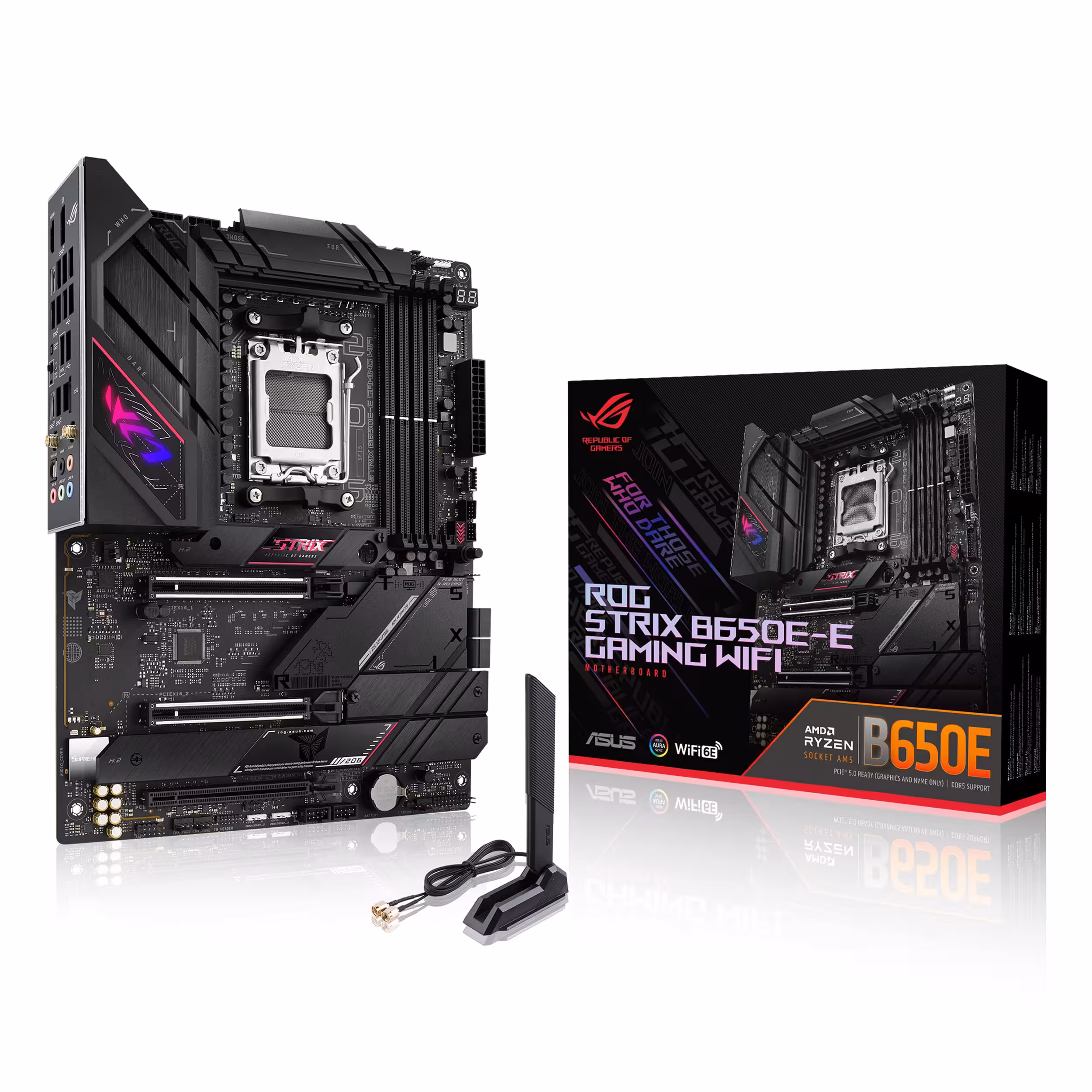 مادربرد ایسوس ROG STRIX B650E-E GAMING WIFI (فروش به‌صورت باندل CPU)