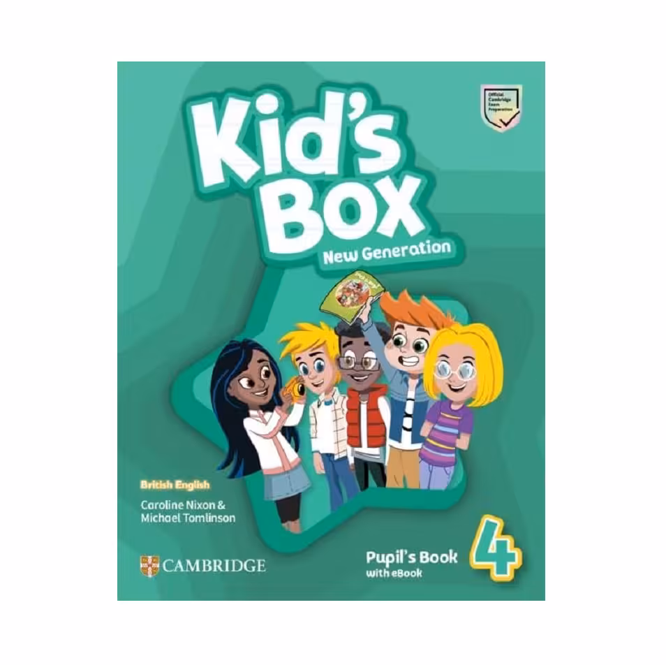 کیدز باکس چهار نیو جنریشن Kid&#039;s Box 4 New Generation