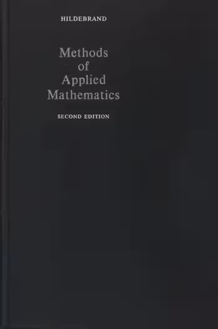 خرید و دانلود نسخه کامل کتاب Methods of Applied Mathematics