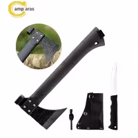 تبر گربر چند کاره چاقودار چخماق و سوت GERBER - کمپ آراس