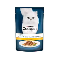 پوچ گربه بالغ طعم مرغ برند Gourmet گورمت 85 گرمی