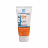 کرم ضد آفتاب بی رنگ مناسب پوست خشک SPF50 بیتروی 50ml