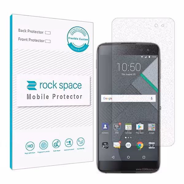 گلس بلک بری DTEK60 BBA100-2 مدل نانو هیدروژل مات برند راک اسپیس کد S