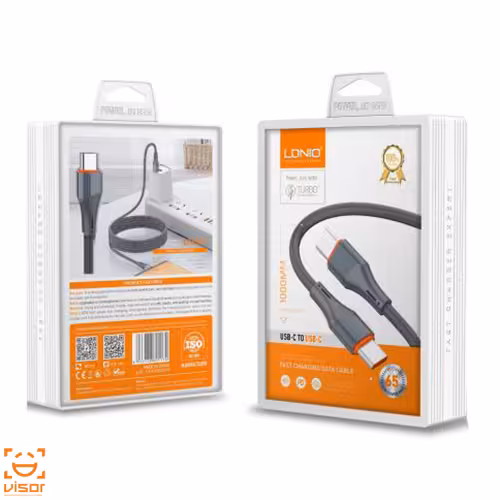 کابل شارژ دو سر تایپ سی LDNIO USB-C LC631C