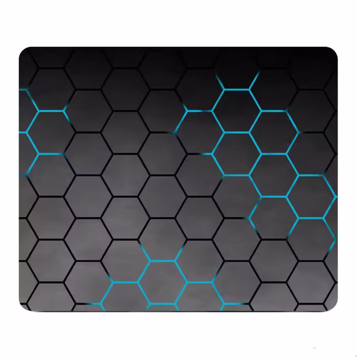 ماوس پد طرح Dark Hexagons مدل Z11