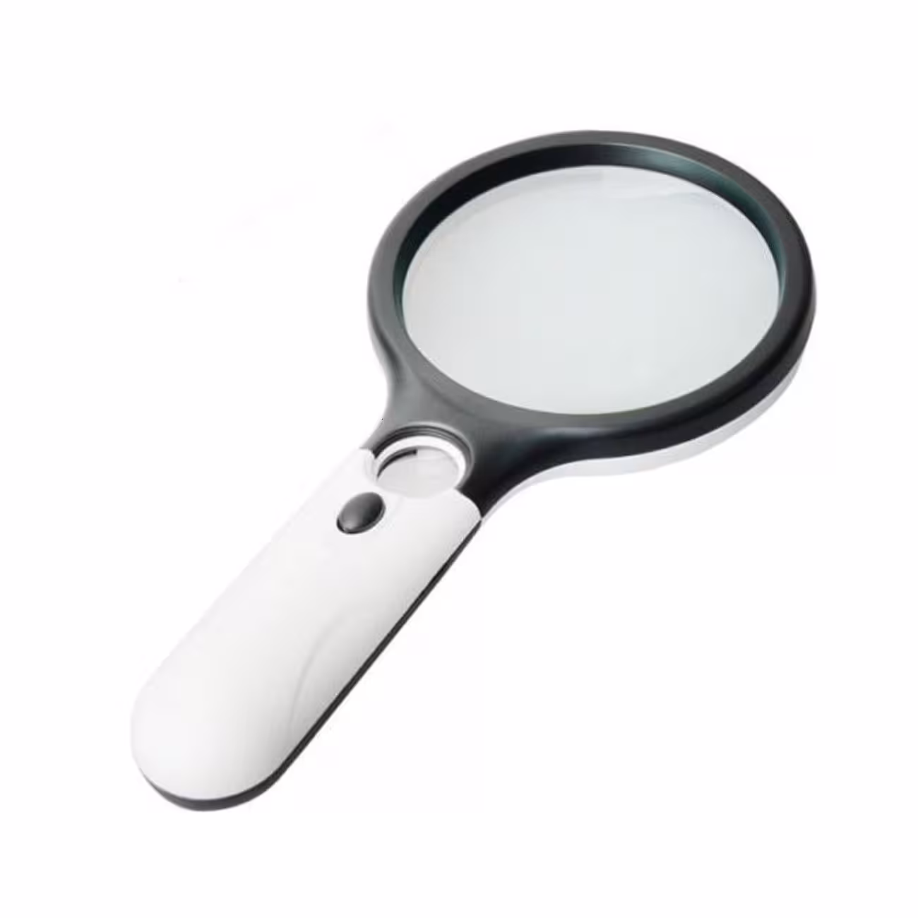 ذره بین دستی چراغ دار (2 عدسی و 3 LED ) مدل 6902AB