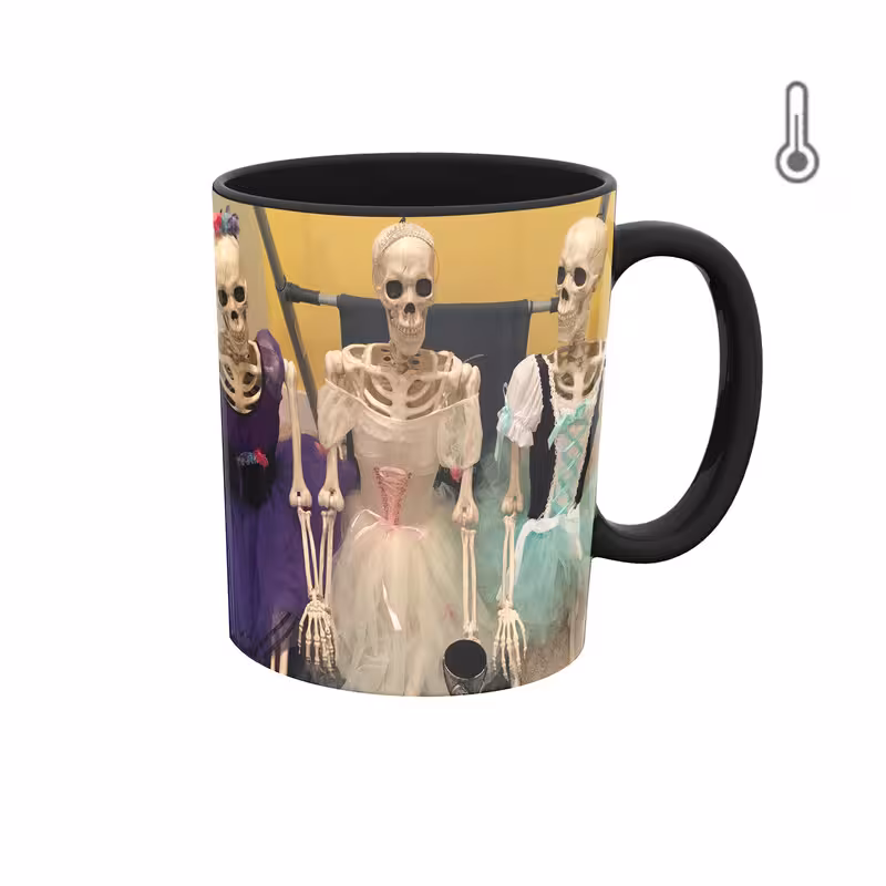 ماگ حرارتی  والپیپر اسکلت