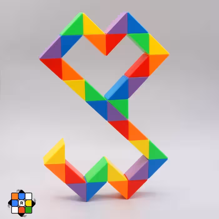 روبیک ماری 36 قطعه مویو چند رنگ