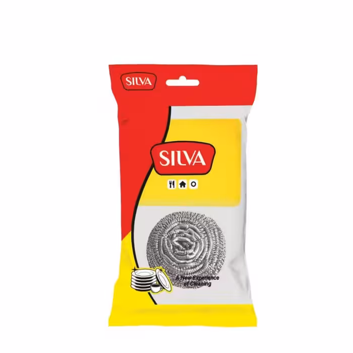 مجموعه اسفنج و اسکاچ و سیم ظرفشویی سیلوا کد 01