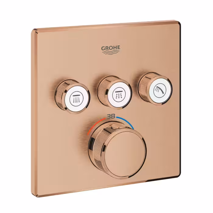 شیرآلات حمام ترموستاتیک گروهه مدل Grohtherm SmartControl کد 29126DL0