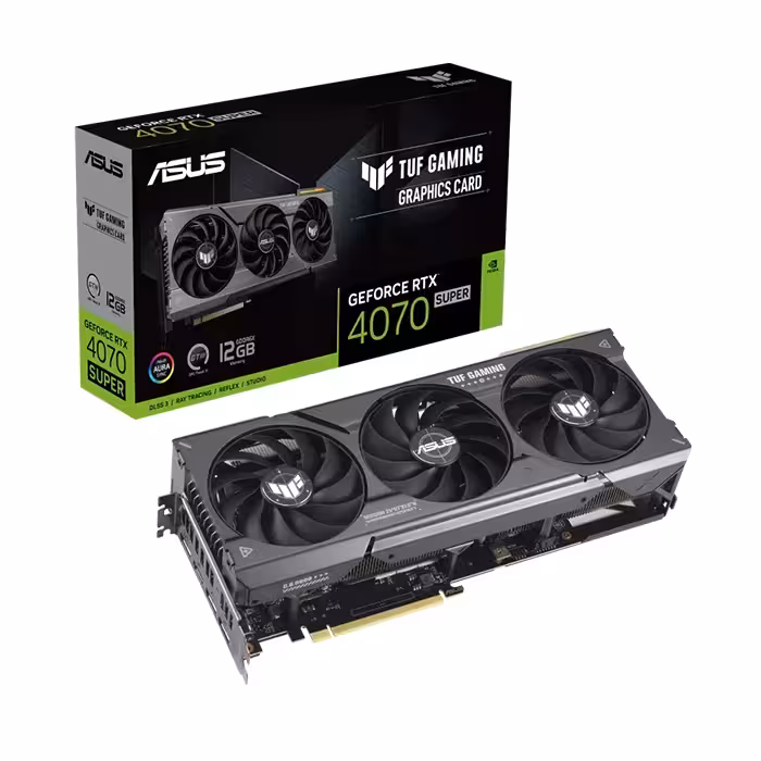 کارت گرافیک ایسوس TUF Gaming GeForce RTX 4070 SUPER 12GB