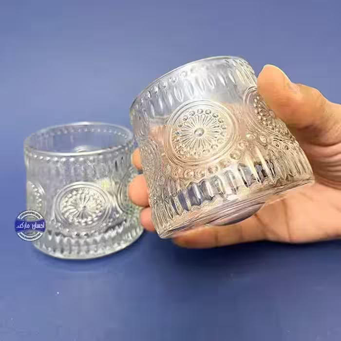 ست 6 عددی لیوان چرخان طرح کلاسیک