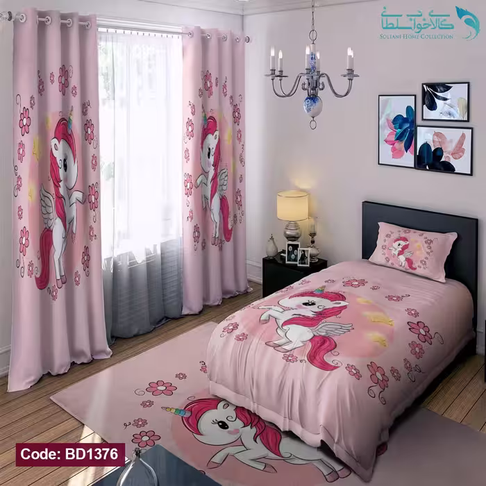 روتختی طرح تک شاخ کوچولو یکنفره کد BD1376