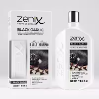 شامپو تخصصی سیر سیاه زنیکس zenix حاوی کمپلکس اسید آمینه حجم 250 میل