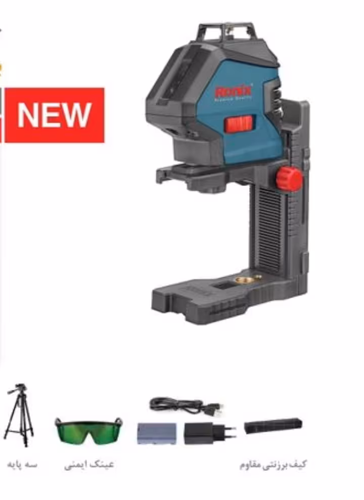 تراز لیزری 120 360 درجه نور سبز رونیکس مدل RH-9503G