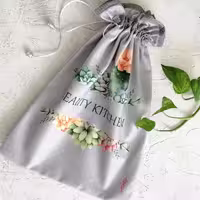 کیسه سبزی مخمل فروزان - طرح 26
