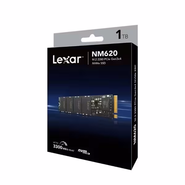 اس اس دی اینترنال M.2 NVMe لکسار مدل Lexar NM620 ظرفیت 1 ترابایت
