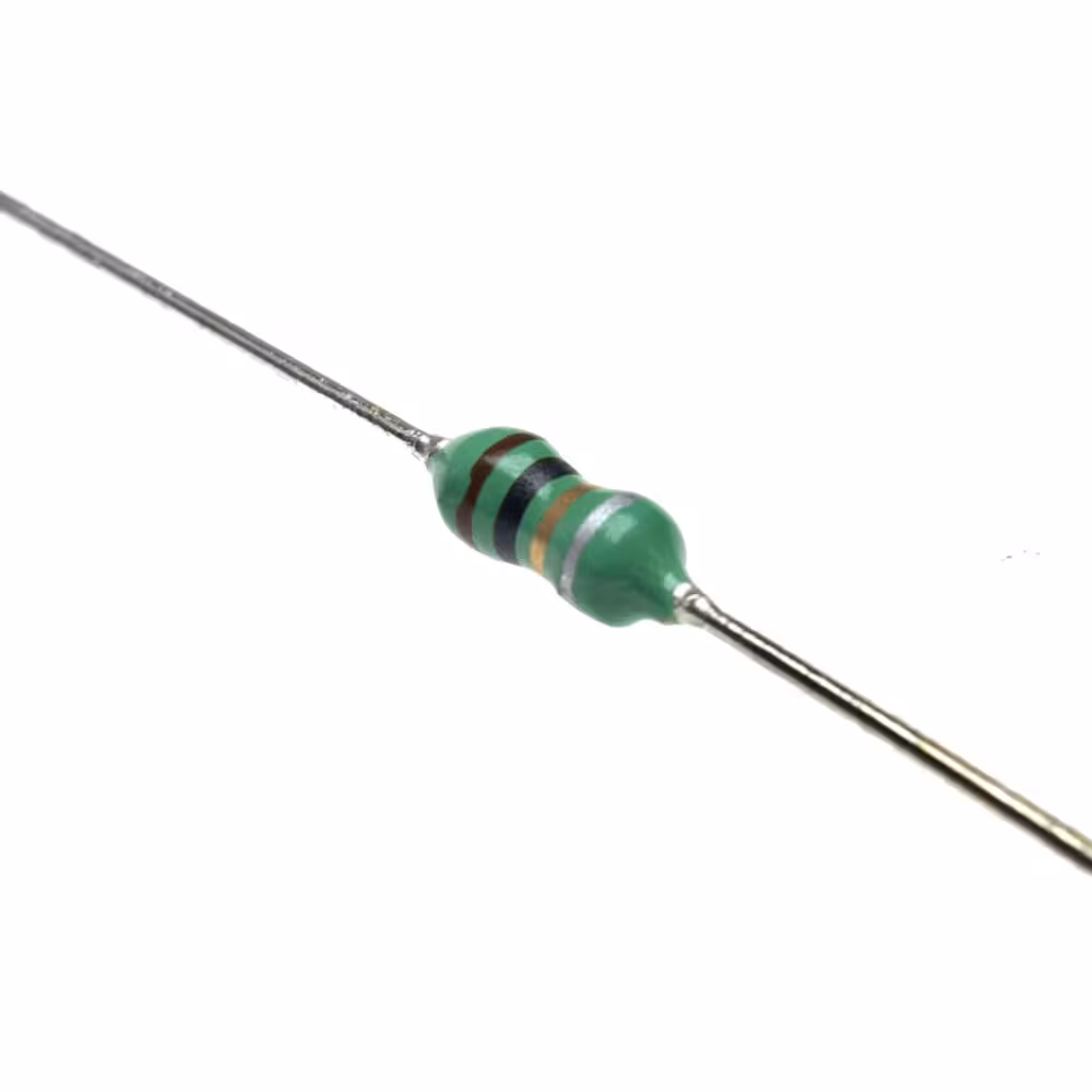 سلف مقاومتی 1 میکرو هانری 1UH 1/4W