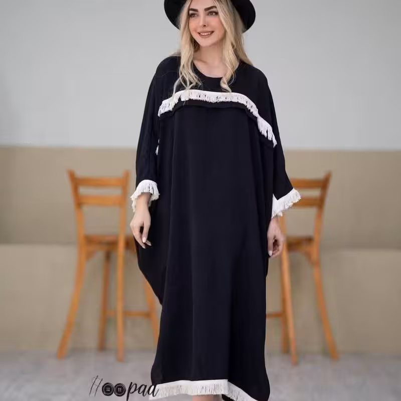 مانتو عبایی ریشه دار