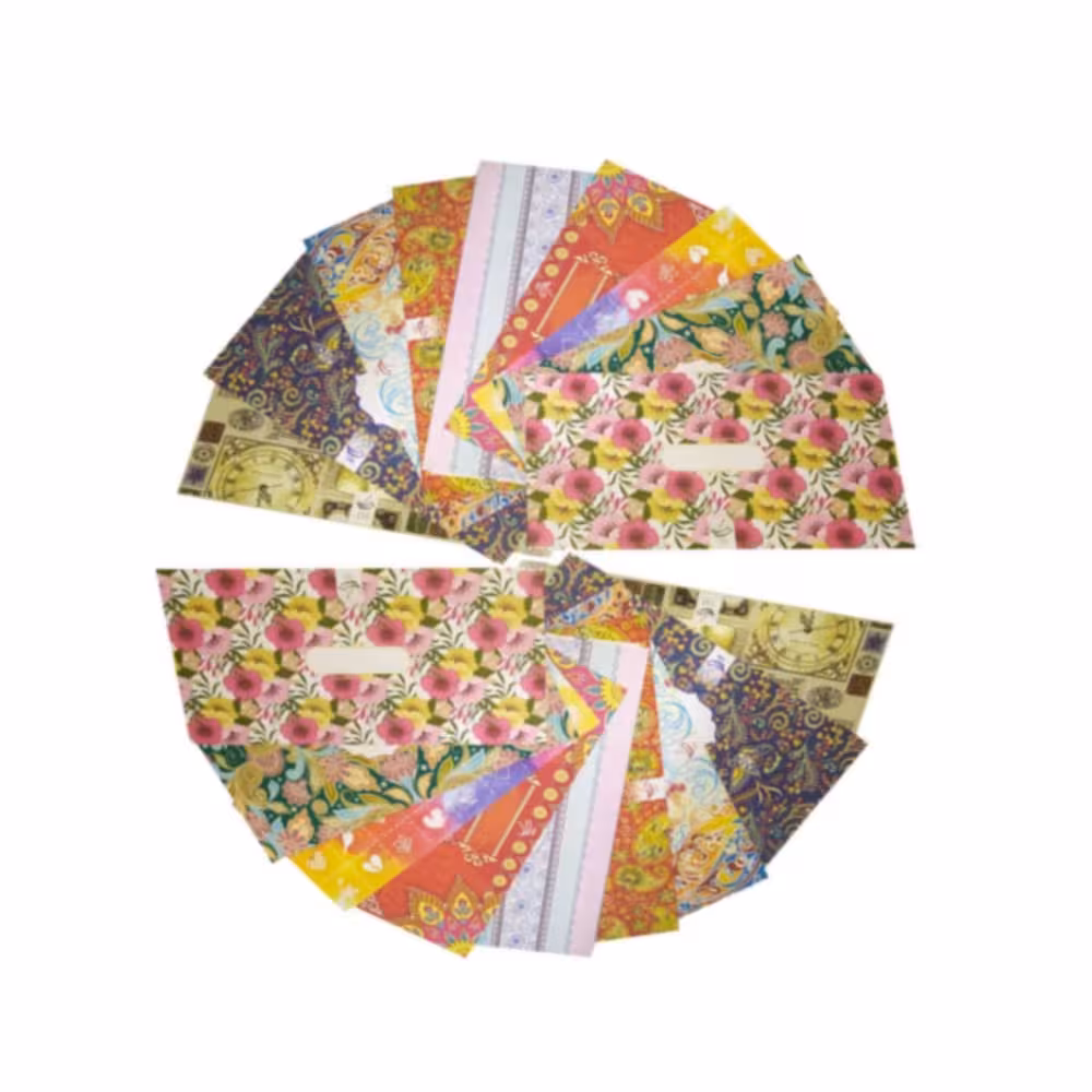 پاکت پول طرح دار 90x190mmMoney Envelopes