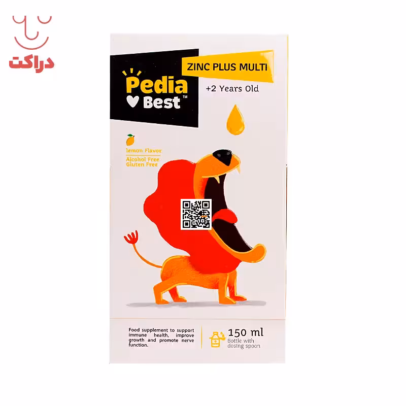 شربت زینک پلاس مولتی پدیابست