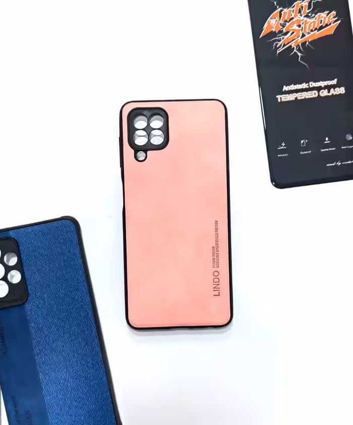 قاب ژله ای طرح چرم سامسونگ A22 4gSamsung A22 4g leather design jelly case