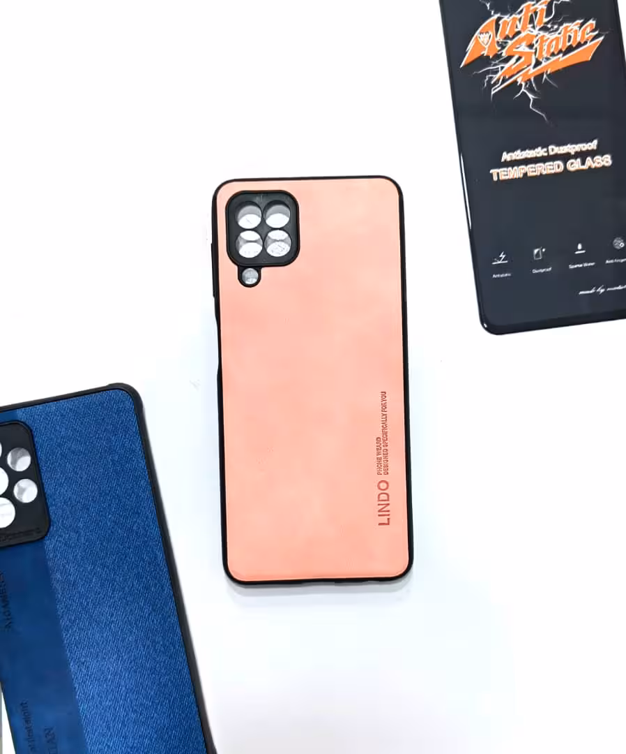 قاب ژله ای طرح چرم سامسونگ A22 4gSamsung A22 4g leather design jelly case