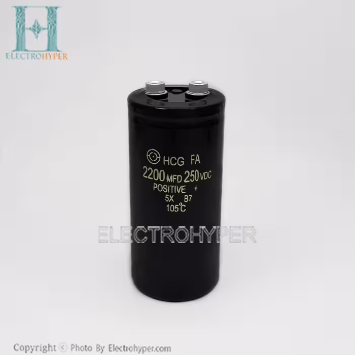 خازن الکترولیت 2200uF 250V